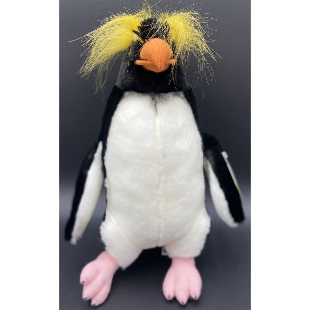Plush Floppy Penguin Stuffed Animal Kingdom Collection New With Tags